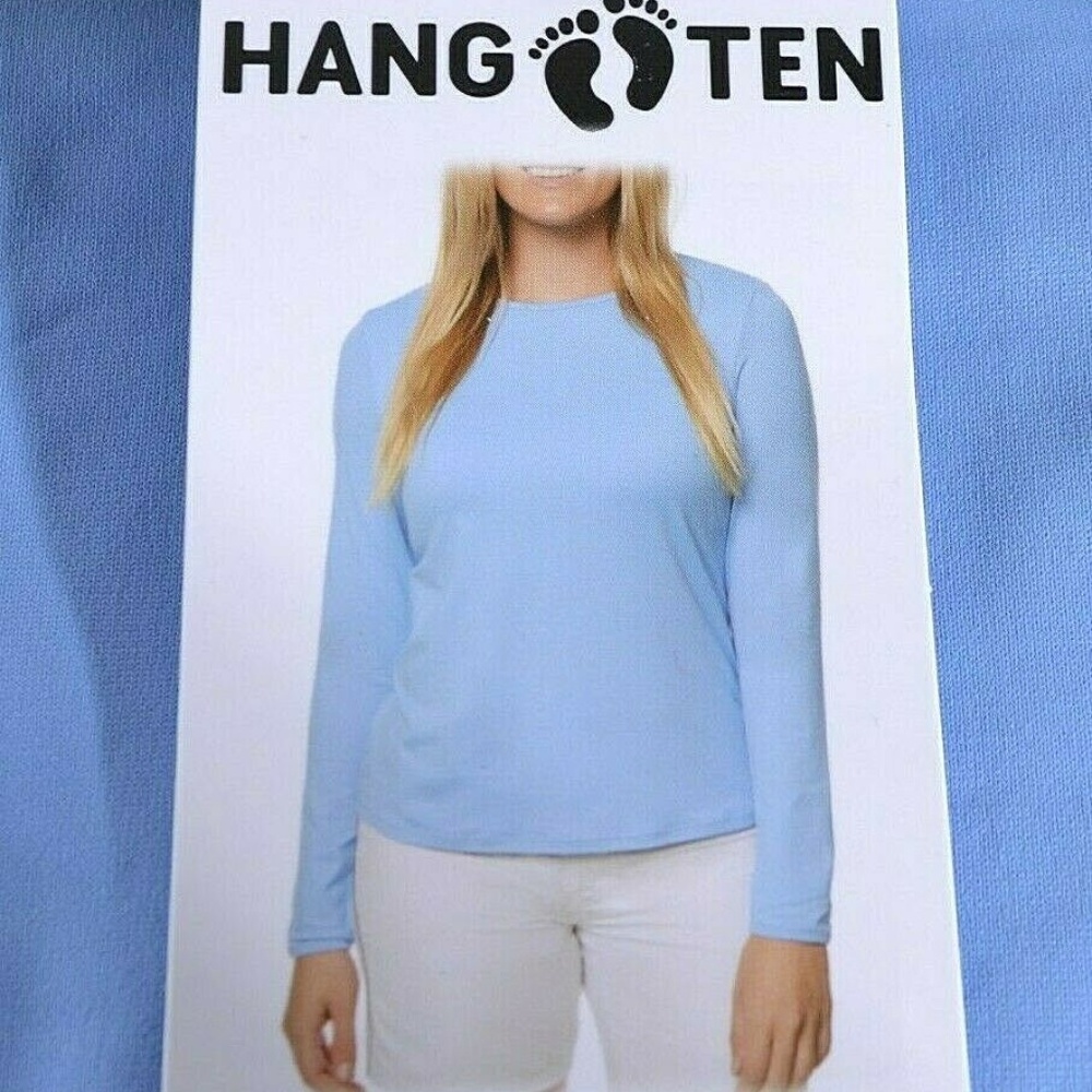 Hang Ten Women's Rash Guard Sun Shirt Tee